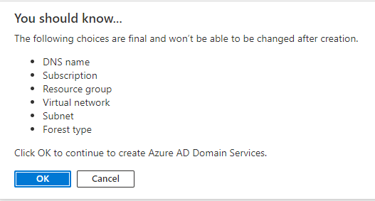 Azure AD Domain Services