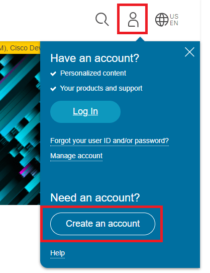 Cisco Smart Account - Have an account?